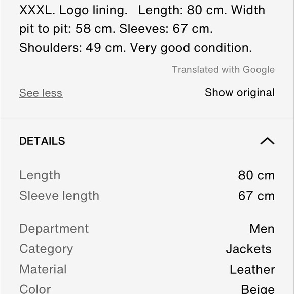 butter soft leather versace jacket - Picture 5 of 7